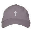 Cross Hat embroidered hats