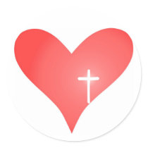 Cross/Heart Sticker by Mrsphillips Cross/Heart Sticker