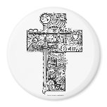 'Cross II' Magnet