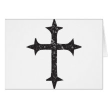 Cross III Greeting Cards