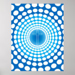CROSS IN RETRO TUNNEL POSTERS