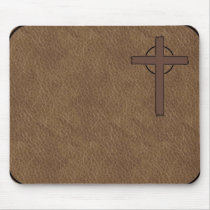 Cross & Leather BRANDED MousePads by RanchLady Cross & Leather BRANDED MousePads