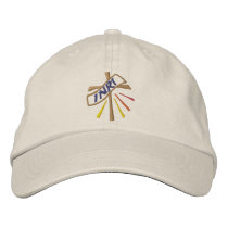 Cross - lent: Croce - quaresima embroidered hats