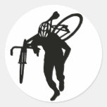 Cross Man Stickers