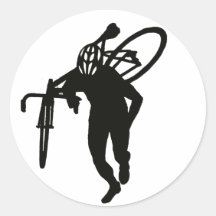 Cross Man Stickers