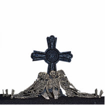 CROSS N BONES photo sculptures by twistedgem71 CROSS N BONES photo sculptures