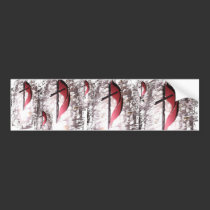 Cross Never Fall from Broken Wall Bumper Sticker bumper stickers