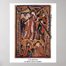 Cross Of Christ By Master Of The Gradual Print
