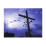 Cross of Jesus I am the Vine Christian Post Card