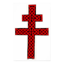 Cross of Lorraine print (plain)
