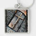 Cross of Protection Key Chain