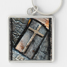 Cross of Protection Key Chain