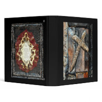 Cross of Strength 3 Ring Binders