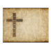 Cross on Parchment #2- Postcard Horizontal