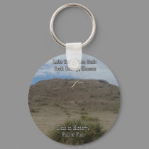 Cross On The Hill-enlarged text keychains