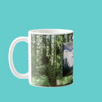 Cross on the Mountaintop Humboldt County mugs