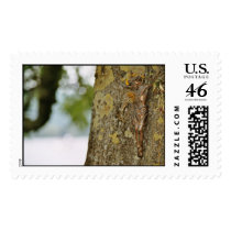Cross on wood postage