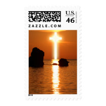 Cross Over Water Postage postage