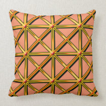 Cross pattern pillow