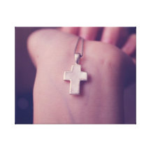 Cross Pendant Canvas Gallery Wrapped Canvas