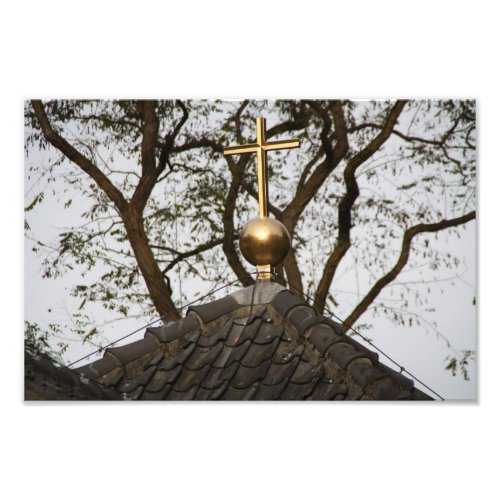 Cross on the mausoleum of the German emperor at Huis Doorn