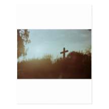 Cross Post Card