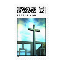Cross Postage Stamp