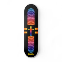 Cross Rainbow skateboard