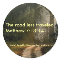 Cross Road stickers by CrossOfChristFaith Cross Road stickers
