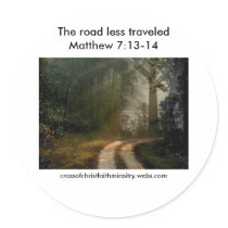 Cross Road Stickers