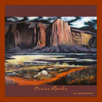 Cross Roads, Print by Susan Bergstrom posters