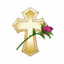Cross Rose t-shirts