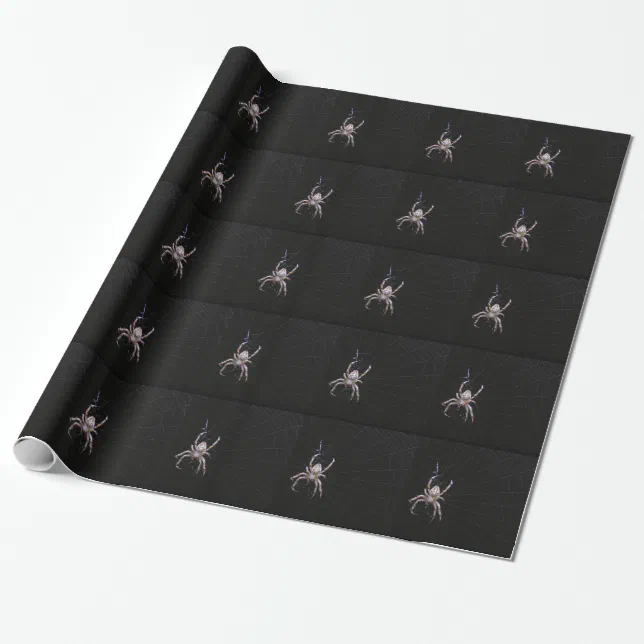 Cross Spider Wrapping Paper Zazzle