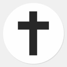 Cross Sticker