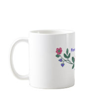 Cross Stitch M Therapist mugs