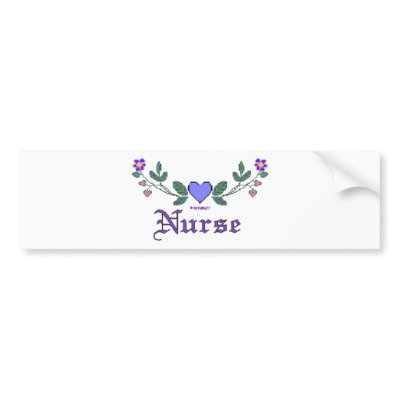 Bumper Sticker Printing on Cross Stitch Print Nurse Bumper Stickers From Zazzle Com