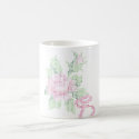 cross stitch rose mug