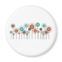 Cross-stitching Daisies magnets by 1000suns Cross-stitching Daisies magnets