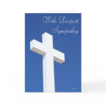 Cross Sympathy Greeting Cards