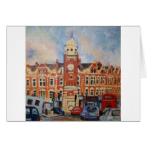 Cross Town Traffic Greeting Card