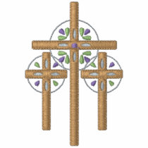 Cross Trio embroidered shirts