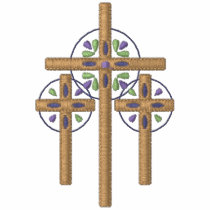 Cross Trio embroidered shirts