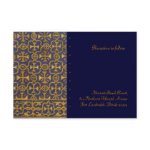 Cross Vestment Reception Custom Announcements