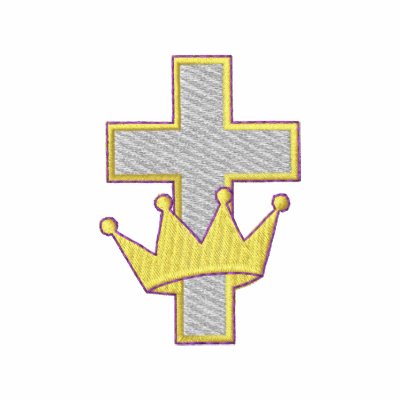 Cross with Crown Embroidered Jacket Cross with Crown Embroidered Jacket