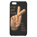 Cross Your Fingers Case For iPhone 5C