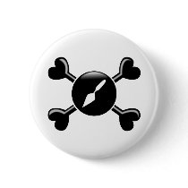 Crossbones Archaeology buttons by busybees Crossbones Archaeology buttons