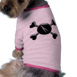Crossbones Architecture Doggie T-shirt