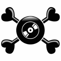 Crossbones Audio and Video photo sculptures by busybees Crossbones Audio and Video photo sculptures