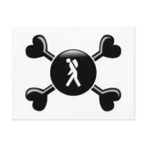 Crossbones Backpacking postcards