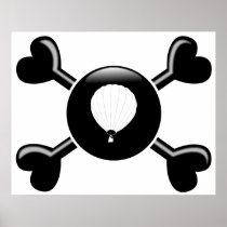 Crossbones Ballooning Poster